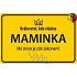 Nekupto Schild namens Mutter 15x10 cm 1 Stück