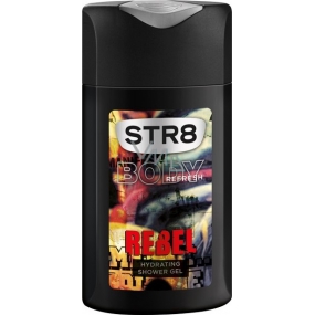 Str8 Rebel feuchtigkeitsspendendes Duschgel für Männer 250 ml