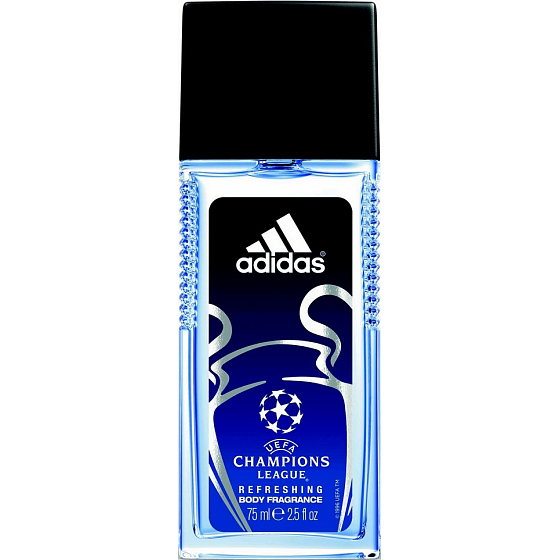 Adidas Champions League parfümiertes Deodorantglas für Männer 75 ml