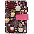 Albi Diary wöchentlicher Kunstleder-Manager Pugged Owls B6 12,5 cm × 18,5 cm × 2,5 cm