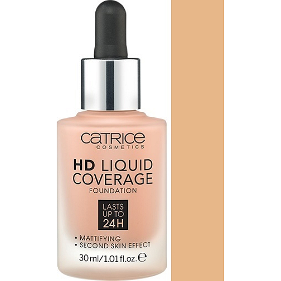 Catrice HD Liquid Coverage Foundation 040 Warmbeige 30 ml