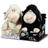 Nici Sheep Jolly Plüschtier Plüsch weiß / schwarz 20 cm