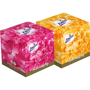 Linteo Premium Papiertaschentücher 3-lagig, Box 60 Stück