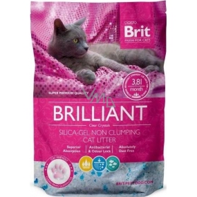 Brit Fresh Brilliant Silica-Gel hochsaugfähiger Wurf für Katzen 3,8 l