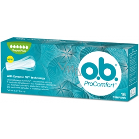 o.b. ProComfort Super Plus mit Dynamic Fit Tampons 16 Stück