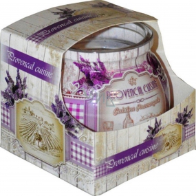 Provenzalische Küche zugeben - Provenzalische Küche dekorative aromatische Kerze im Glas 80 g