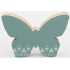 Nekupto Home Decor Holzdekoration Fliege grün 12 x 8 cm