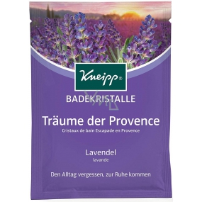 Kneipp Lavender träumt von Badesalz, entspannt den Körper und bringt eine intensive Entspannung von 60 g