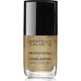 Gabriella Salvete Longlasting Emaille langlebiger Nagellack mit Hochglanz 48 Gold Glow 11 ml