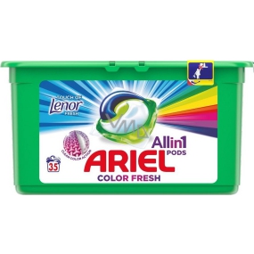 Ariel Fresh Touch von LenorColor 3 in 1 Gelkapseln zum Waschen von Kleidung 35 Stück 945 g