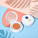 Nivea Q10 Plus Anti-Age Kissen 3in1 Pflege Toning Creme in einem Schwamm 02 Dark 15 g