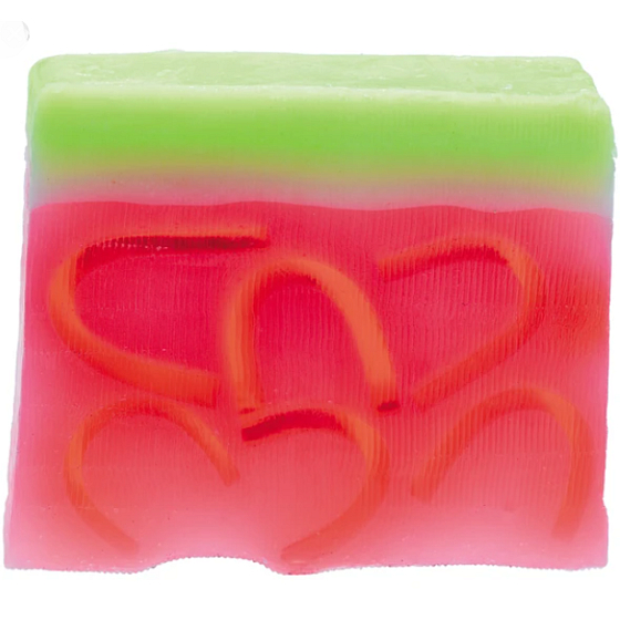 Bomb Cosmetics Melonen - What a Melon Natürliches Glycerinseife 1 kg Block