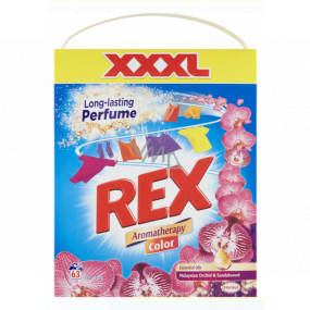 Rex Japanese Malaysian Orchid & Sandelholz Aromatherapie Farbe Waschpulver farbige Wäsche 63 Dosen 4,1 kg