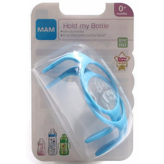 Mam Hold My Bottle Anti-Rutsch-Flaschenschuhe 0+ Monate 2 Stück, verschiedene Farben