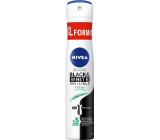 Nivea Black & White Invisible Frisches Antitranspirant Deodorant Spray für Frauen 200 ml