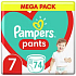 Pampers Pants Größe 7, 17+ kg Windelhöschen 74 Stück