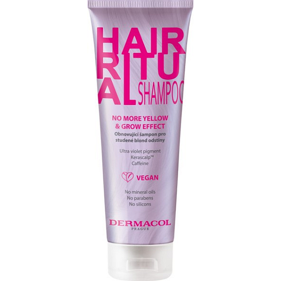 Dermacol Hair Ritual Shampoo für kalte Blondtöne 250 ml