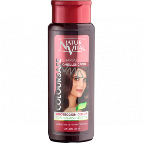 Natur Vital Coloursafe Shampoo für natürlich mahagonifarbenes und coloriertes Haar 300 ml