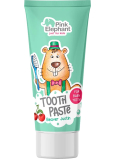 Pink Elephant Beaver Justin mit Kirschgeschmack Zahnpasta für Kinder 50 ml
