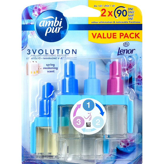 Ambi Pur 3 Volution Frühlings Erwachen elektrischer Lufterfrischer Nachfüllung 2 x 20 ml