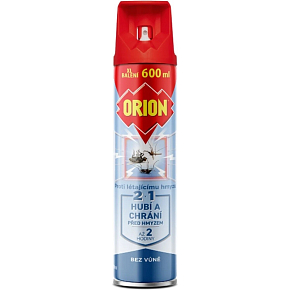 Orion 2v1 gegen fliegende Insekten ohne Duft 600 ml Orion 2v1 gegen fliegende Insekten ohne Duft 600 ml