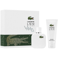 Lacoste L.12.12 Blanc Eau de Toilette 50 ml + Duschgel 100 ml, Geschenkset für Männer