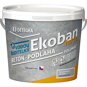 Detecha Ekoban Forte Farbe für Holz und Beton, grau, 5 kg Detecha Ekoban Forte Farbe für Holz und Beton, grau, 5 kg