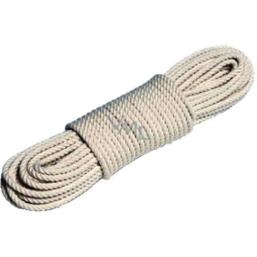 Provazárna šňůra na prádlo bavlna, délka 30 metrů Provazárna šňůra na prádlo bavlna, délka 30 metrů
