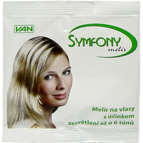 Melír Symfony na vlasy, bílý, 20 g Melír Symfony na vlasy, bílý, 20 g