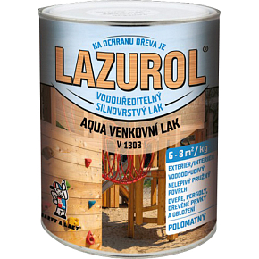 Lazurol Aqua v1303 starkschichtiger seidenmatter Holzlack, 2 kg