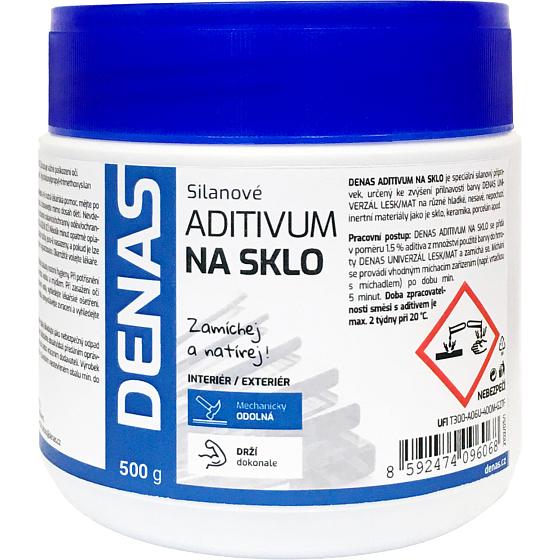 DENAS Aditiv für Glas, Fliesen, Kunstharz, Emaille, 500 g