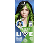 Schwarzkopf Live Ultra Brights semi-permanente Haarfarbe 024 Strahlendes Grün 50ml