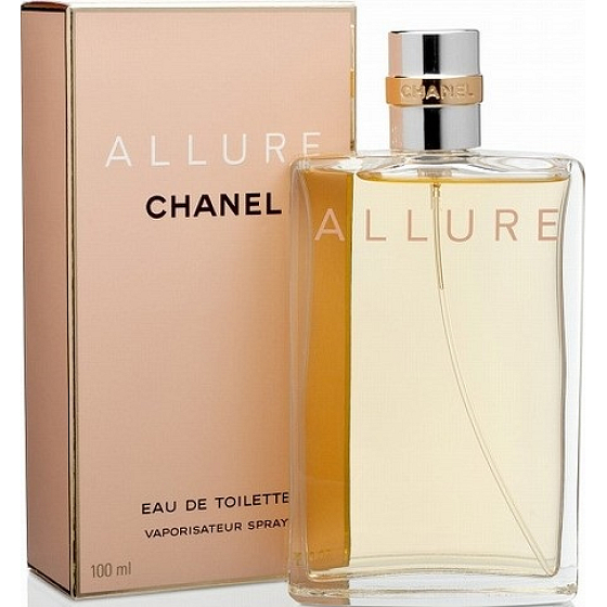 Chanel Allure Eau de Toilette für Frauen 100 ml mit Spray