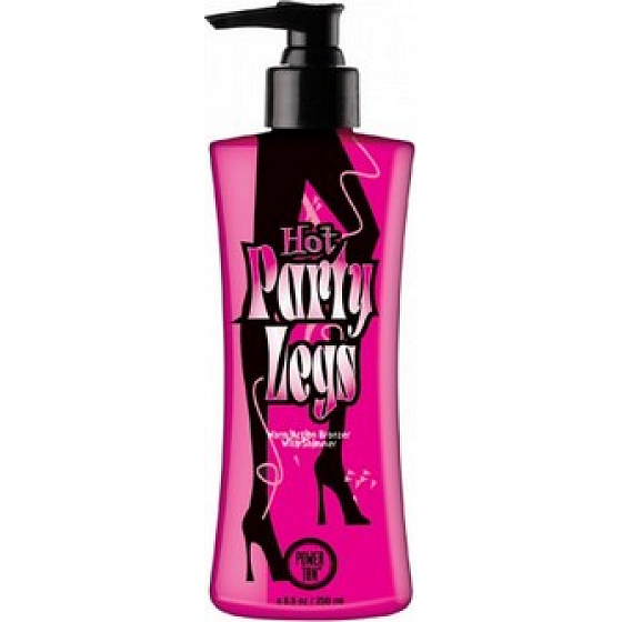 Power Tan Hot Party Legs Körperlotion zum Bräunen im Solarium mit 200 ml Glanz