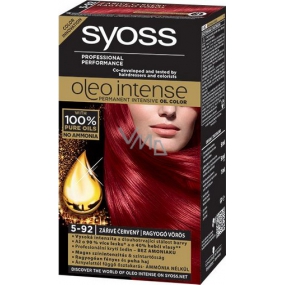 Syoss Oleo Intense Color Ammoniakfreie Haarfarbe 5-92 Leuchtendes Rot