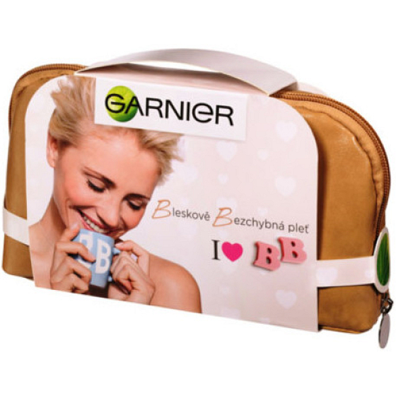 Garnier BB Cream BB Creme Toning Care 50 ml + Mizellenwasser für empfindliche Haut 400 ml + Beutel, Kosmetikset