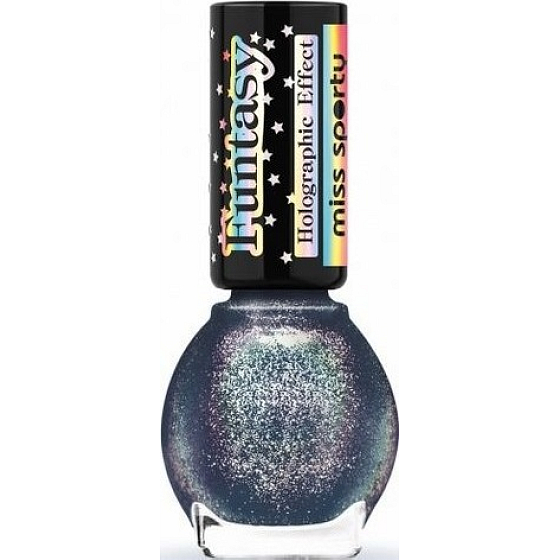 Miss Sports Funtasy Nagellack mit holographischem Effekt und holographischem Effekt 020 Steelusion 7 ml