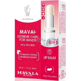 Mavala Duo Mava + Extreme Pflege der Hände Handcreme 50 ml + Lippenbalsam Lippenbalsam 4,5 g