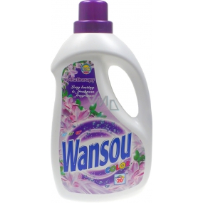 Wansou Aromatherapy Color Flüssigwaschmittel für farbige Wäsche 20 Dosen 1,4 l