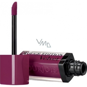 Bourjois Rouge Edition Samt flüssiger Lippenstift mit mattem Effekt 14 Plum Plum Girl 7,7 ml