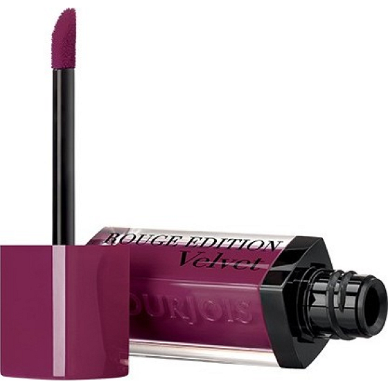 Bourjois Rouge Edition Samt flüssiger Lippenstift mit mattem Effekt 14 Plum Plum Girl 7,7 ml