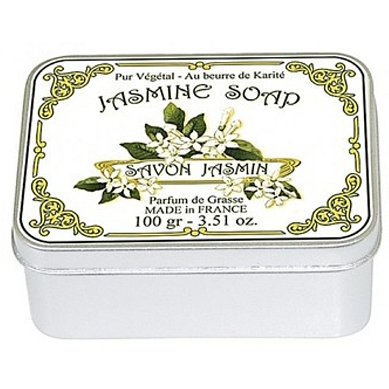 Le blanc Jasmine - Natürliches Jasminseife fest in Schachtel 100 g