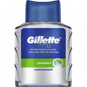 Gillette Cool Wave Aftershave für Männer 100 ml