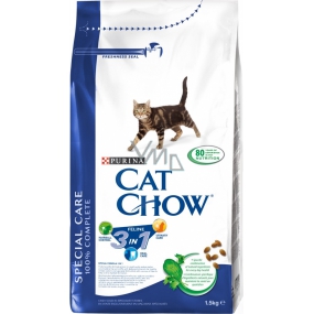 Purina Chow Special Care 3 in 1 Komplettfutter für erwachsene Katzen 1,5 kg