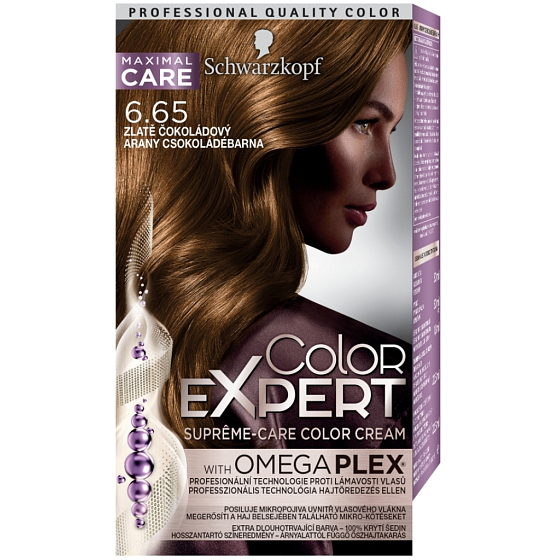 Schwarzkopf Color Expert Haarfarbe 6.65 Goldene Schokolade