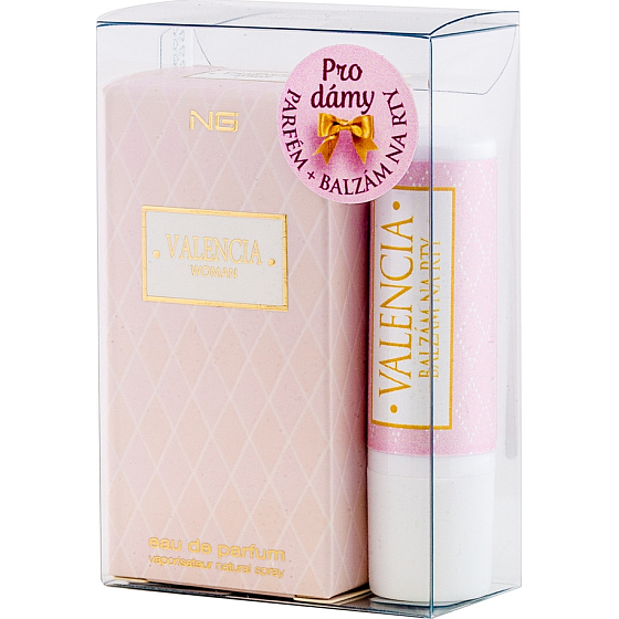 Meine Valencia Frau parfümiertes Wasser 15 ml + Lippenbalsam 3,8 g, Geschenkset Nr. 36
