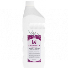 Lavosept K Zitronendesinfektion von Oberflächen und Werkzeugen Waschkonzentrat für den professionellen Gebrauch mehr als 75% Alkohol 500 ml