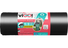 viGO Müllbeutel, 48 µ, 116 × 150 cm, 240 l, 10 Stück