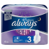 Always Platinum Ultra Night Damenbinden mit Flügeln 6 Stück