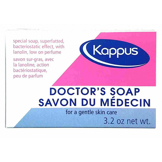 Kappus Antibakterielle medizinische Toilettenseife mit Dexpanthenol und Harnstoff 100 g